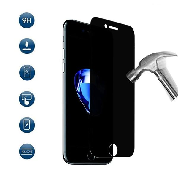 İPhone 6S-6 Privacy Gizli Hayalet Tempered Cam Ekran Koruyucu-(1903)