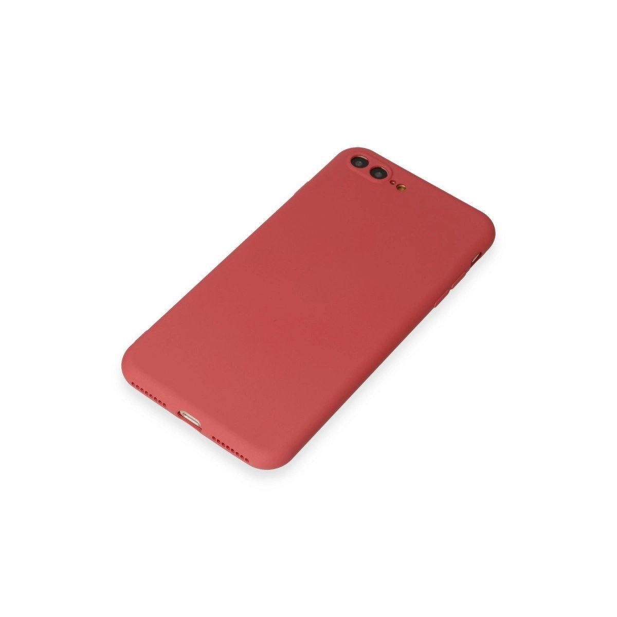 İphone 7 Plus Kılıf First Silikon - Kiremit
