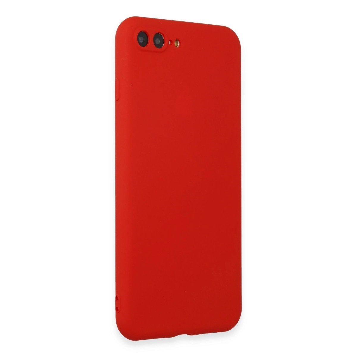 İphone 7 Plus Kılıf First Silikon - Kırmızı