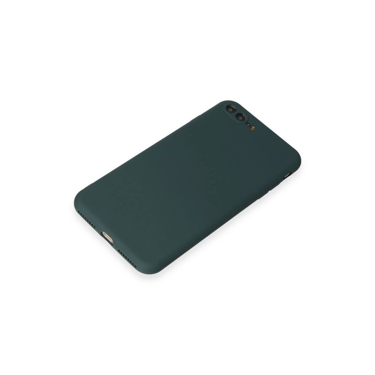 İphone 7 Plus Kılıf First Silikon - Koyu Yeşil