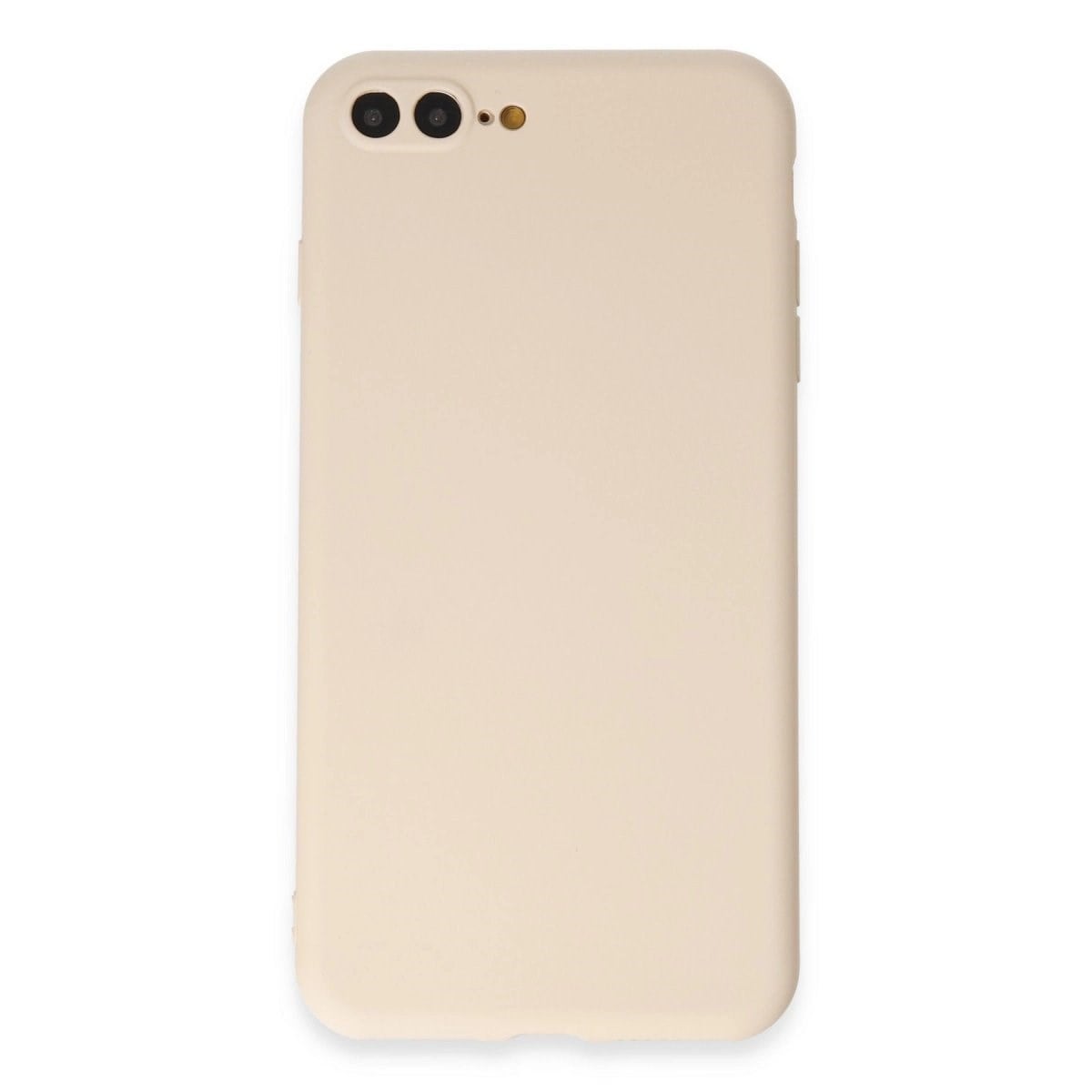 İphone 7 Plus Kılıf First Silikon - Krem