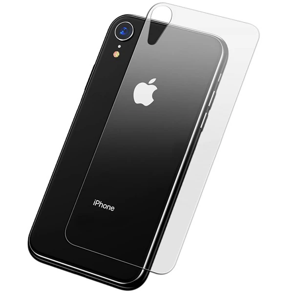 İPhone XR 6.1 Arka Kırılmaz Tempered Cam  Koruyucu-(1903)