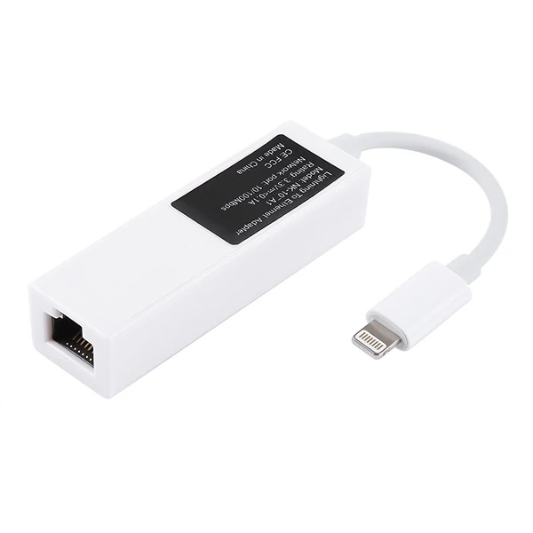 İPhone/İPad Lightning To Ethernet RJ45 Adaptörü NK107A1-(1903)