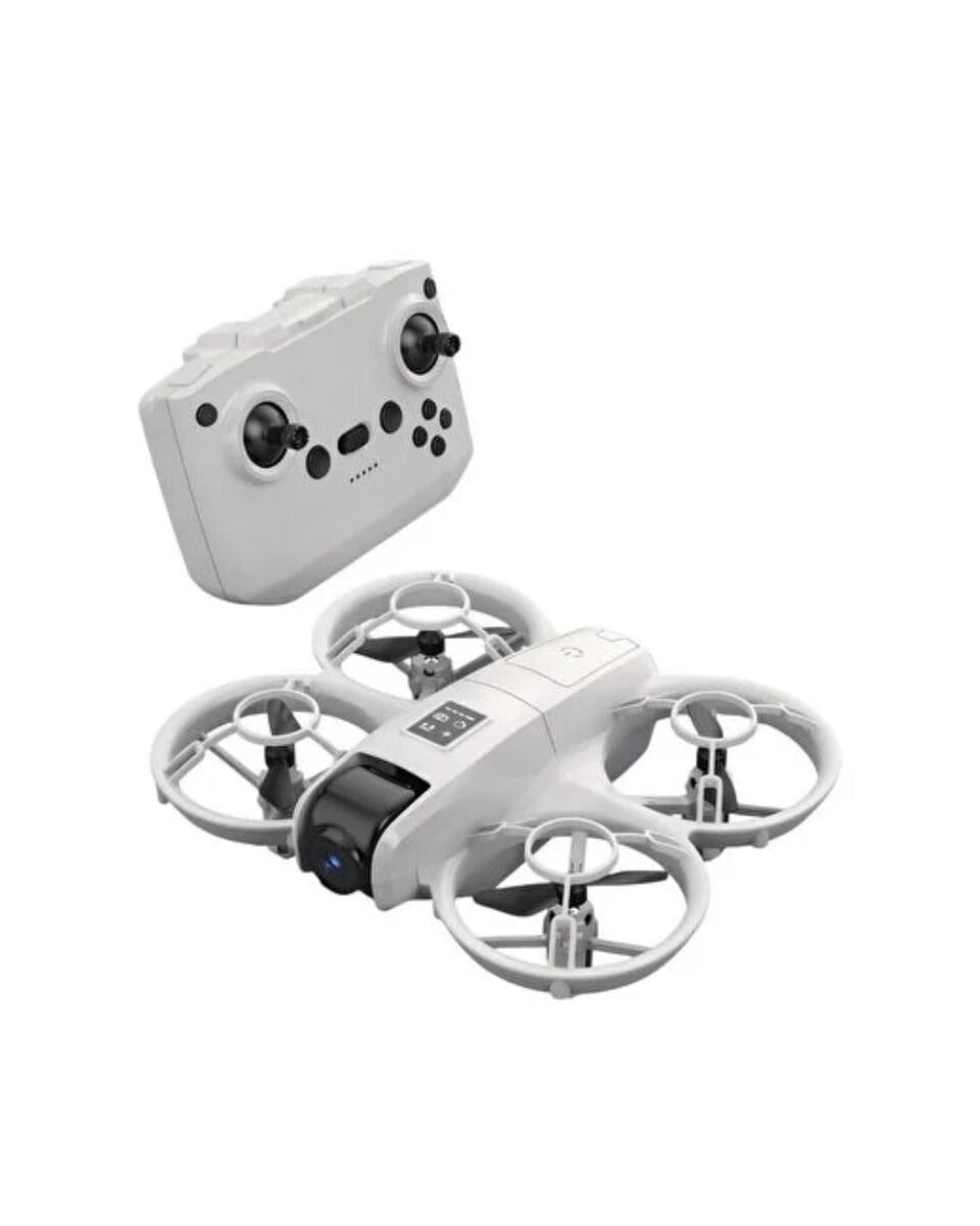 Işıklı Mini Drone Çift Batarya ve Yedek Pervane Setli