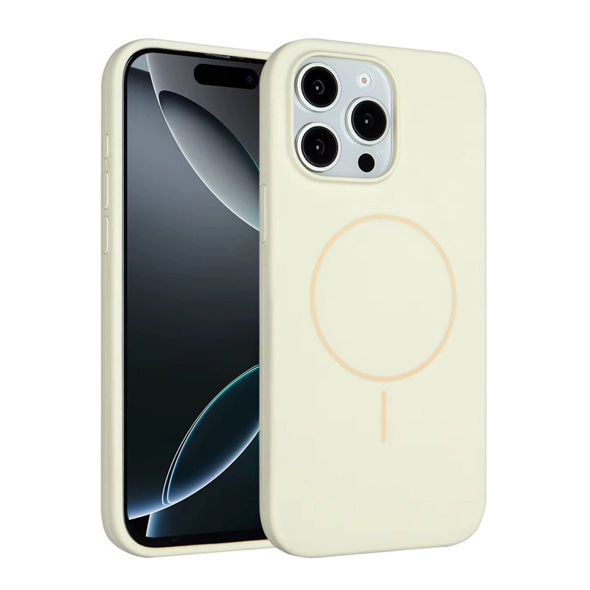 Joko Apple İphone 14 Pro Max Kılıf Jully Magsafe Kapak - Bej