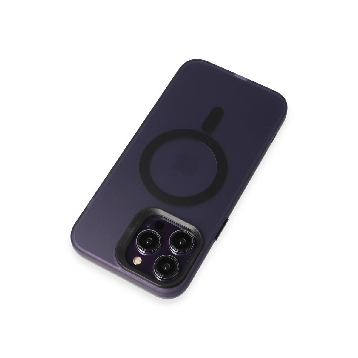 Joko Apple İphone 14 Pro Max Kılıf Mateks Magsafe Kapak - Derin Mor