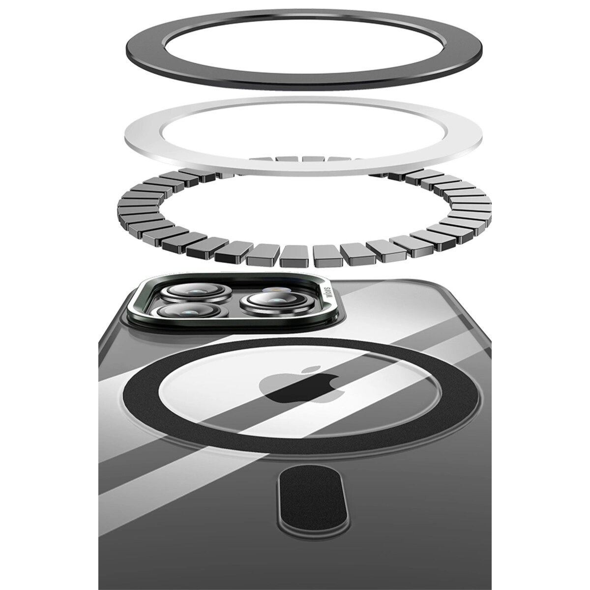 Joko Apple İphone 15 Pro Drop Magsafe Kapak - Lacivert