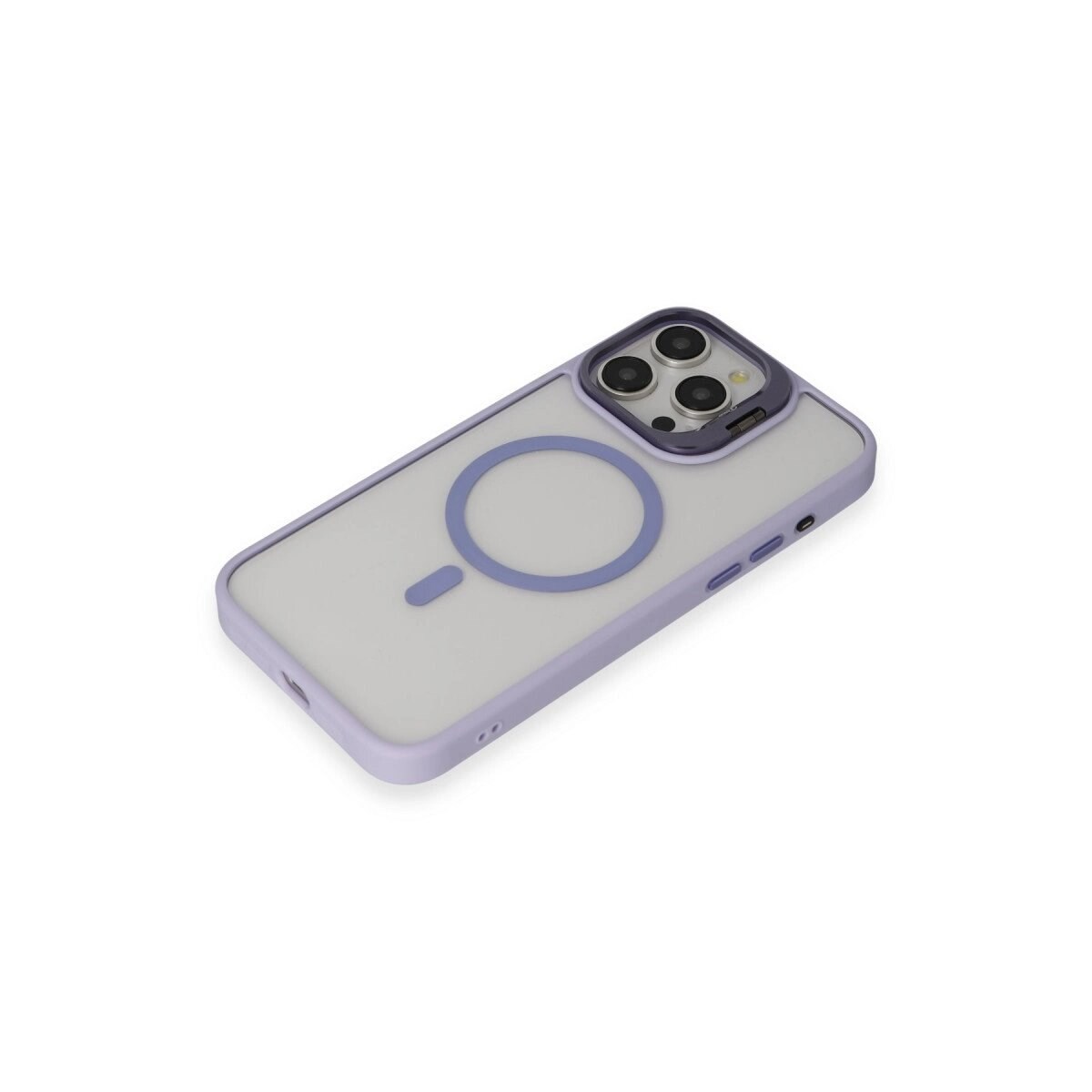 Joko Apple İphone 15 Pro Kılıf Roblox Lens Magsafe Standlı Kapak - Lila