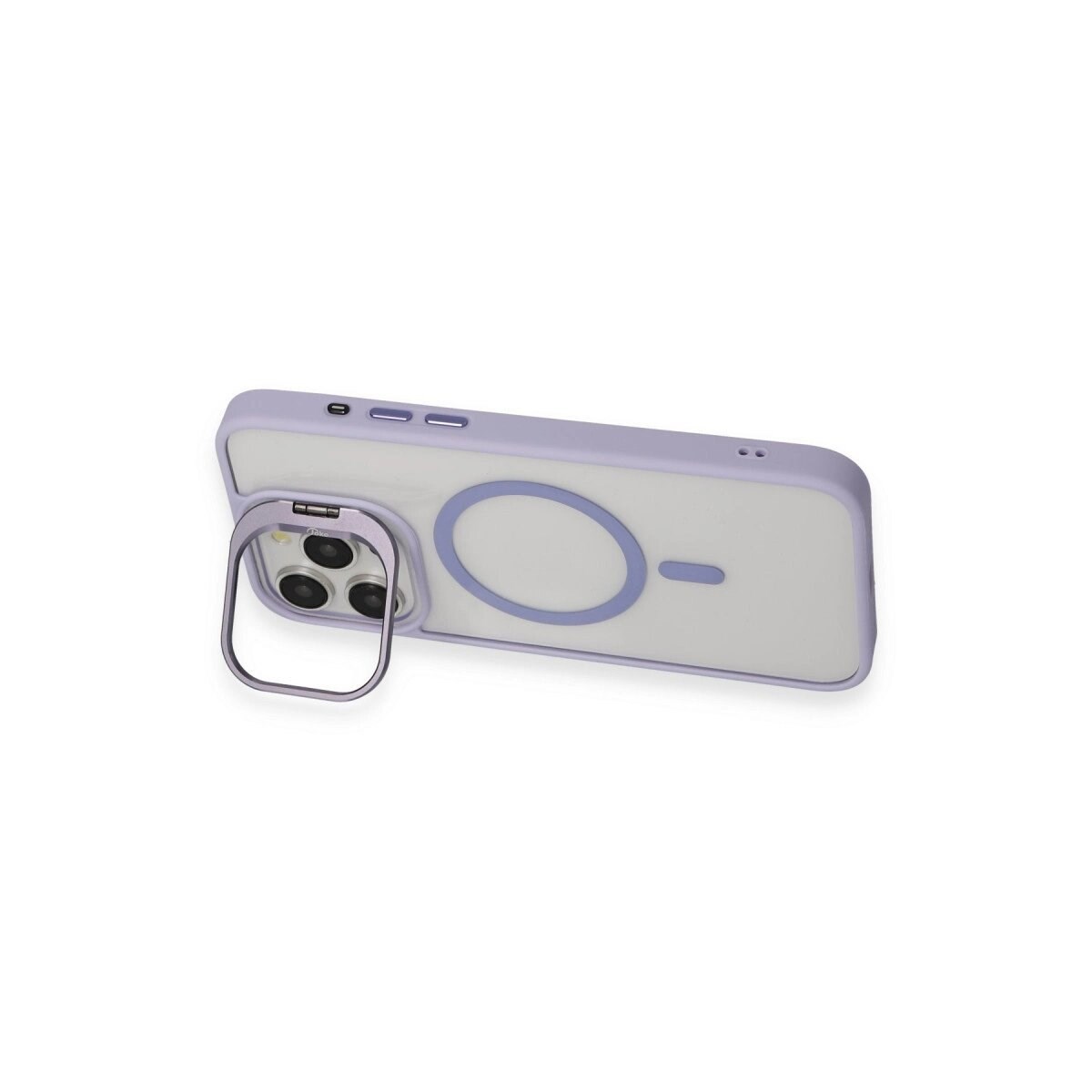 Joko Apple İphone 15 Pro Max Kılıf Roblox Lens Magsafe Standlı Kapak - Lila