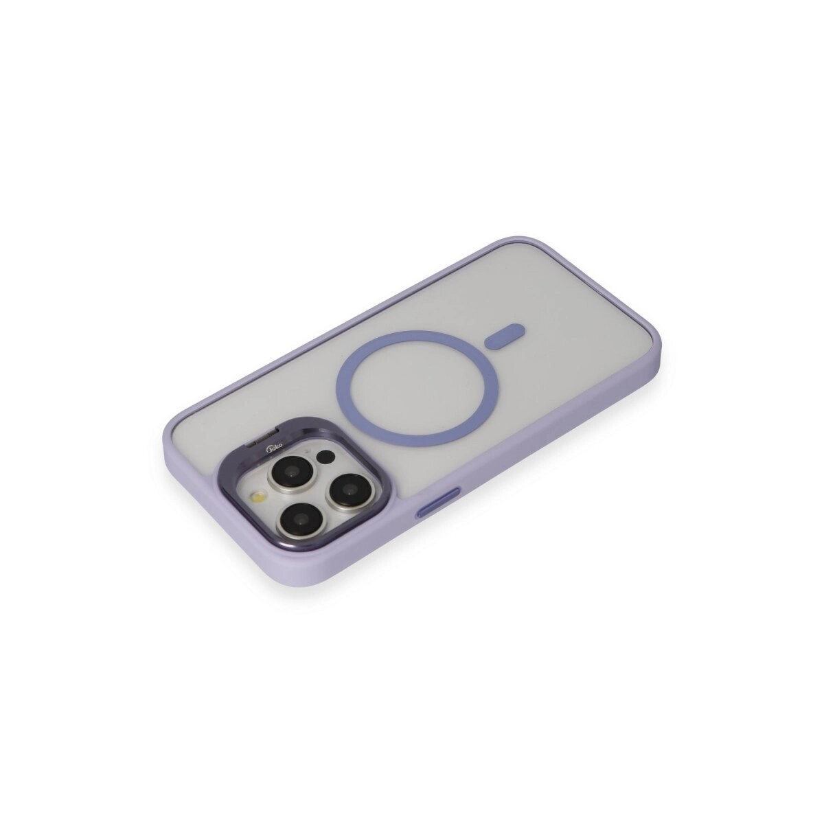 Joko Apple İphone 15 Pro Max Kılıf Roblox Lens Magsafe Standlı Kapak - Lila
