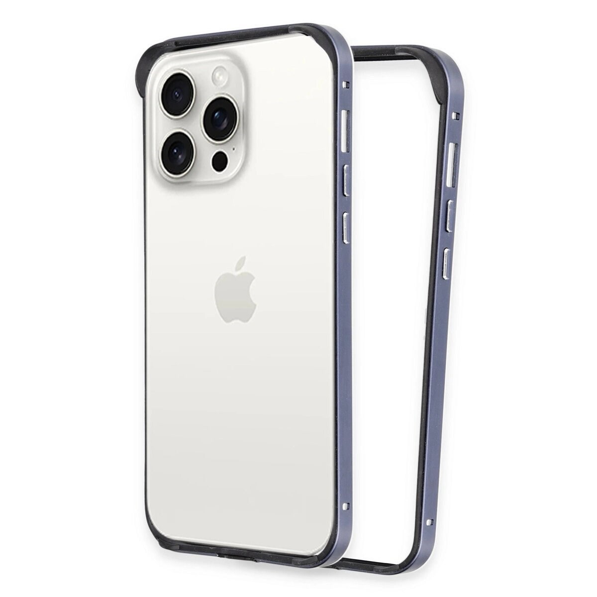Joko Apple İphone 15 Pro Max Land Bumper Koruma Kapak - Lacivert