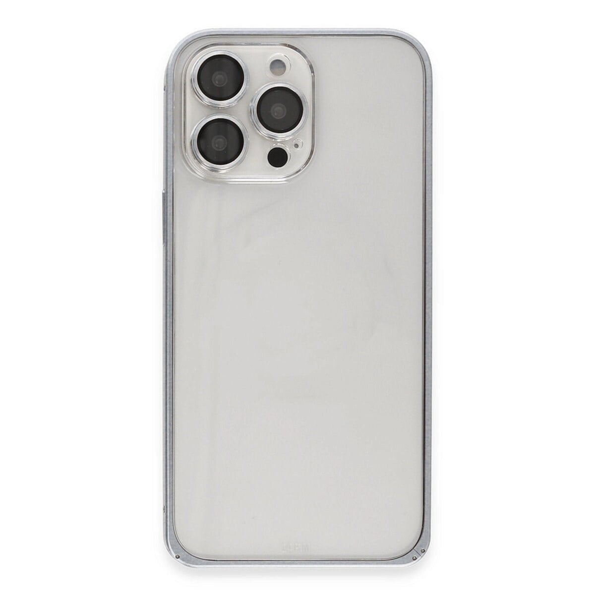 Joko Apple İphone 15 Pro Metal Bumper Mat Kapak - Gri
