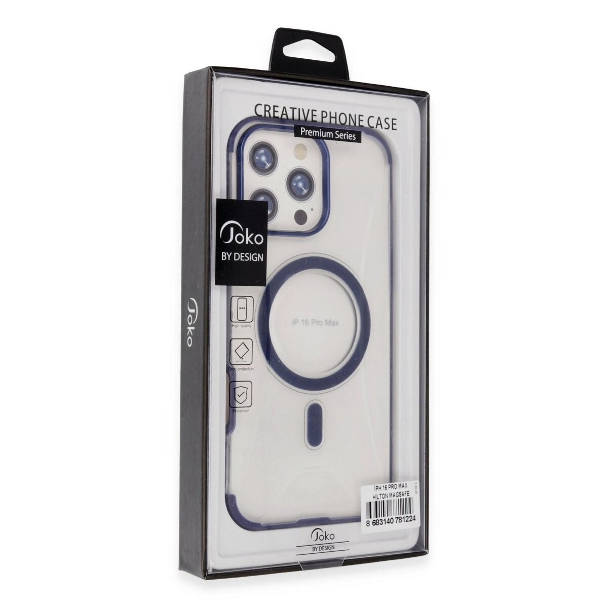 Joko Apple İphone 16 Pro Max Hilton Magsafe Kapak - Titan Gri