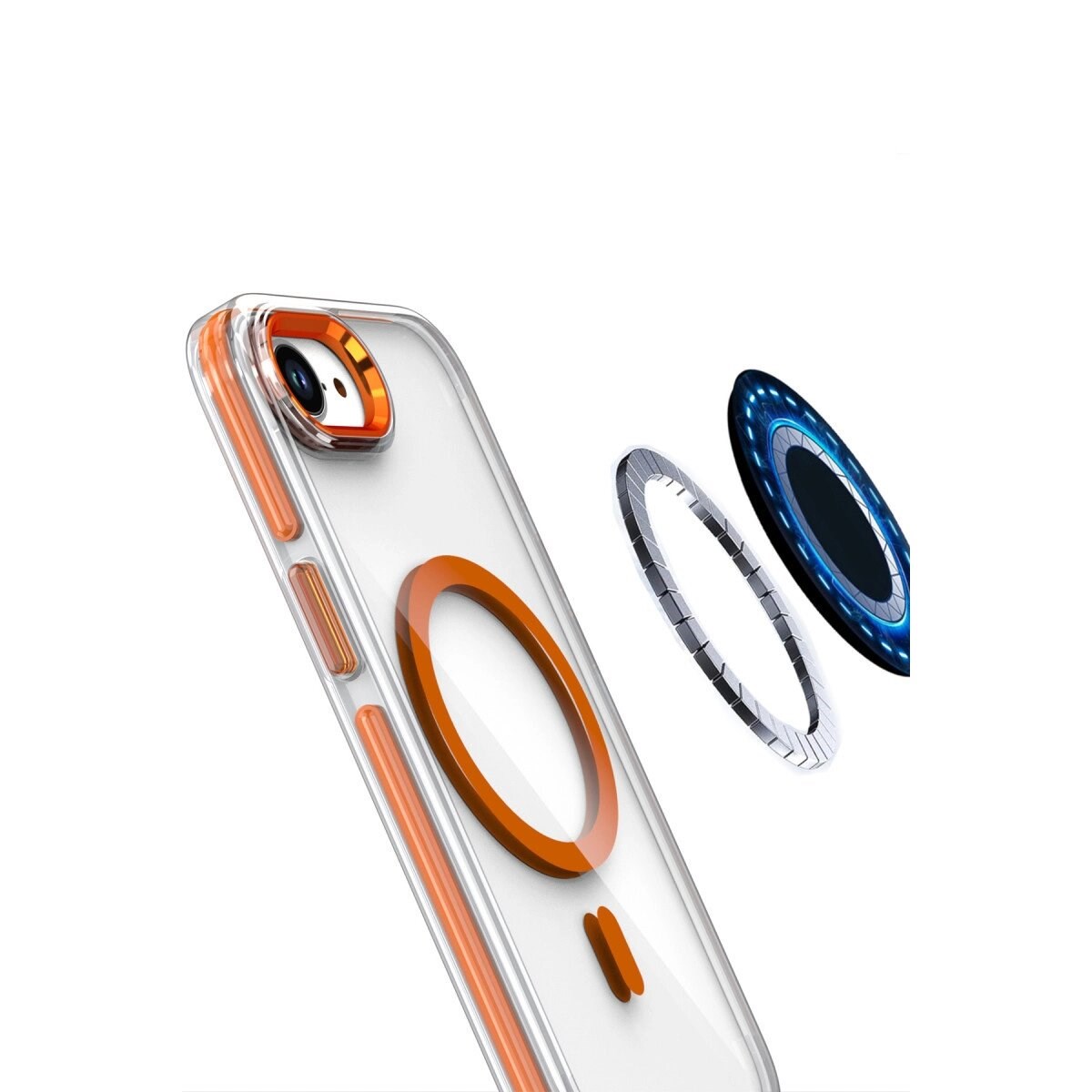 Joko Apple İphone 16e Bella Magsafe Kapak - Turuncu