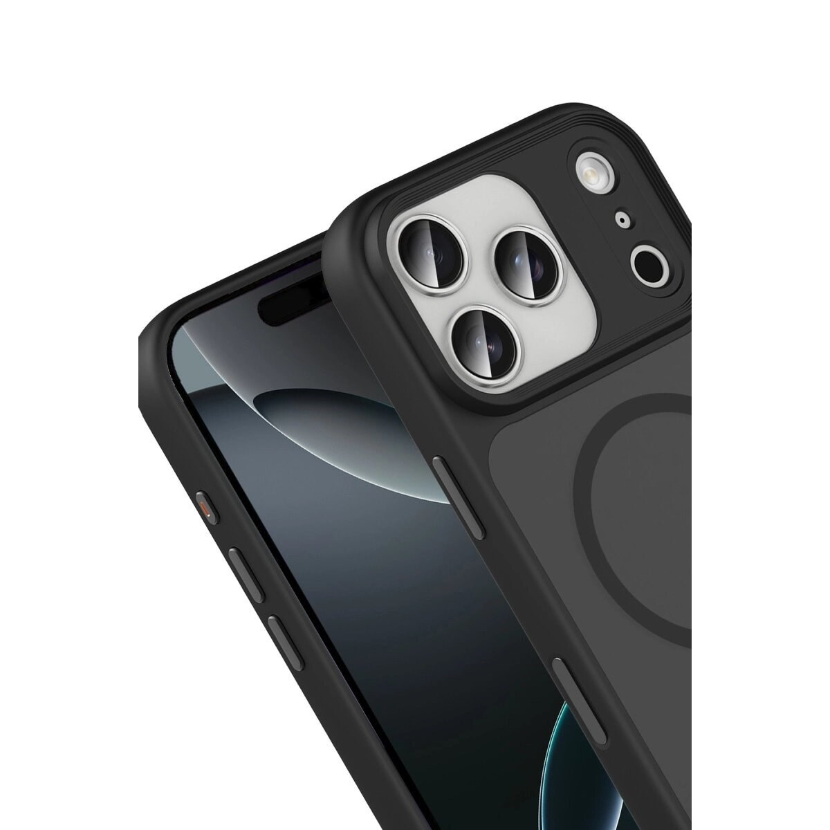 Joko Apple İphone 17 Pro Max Megane Magsafe Kapak - Siyah