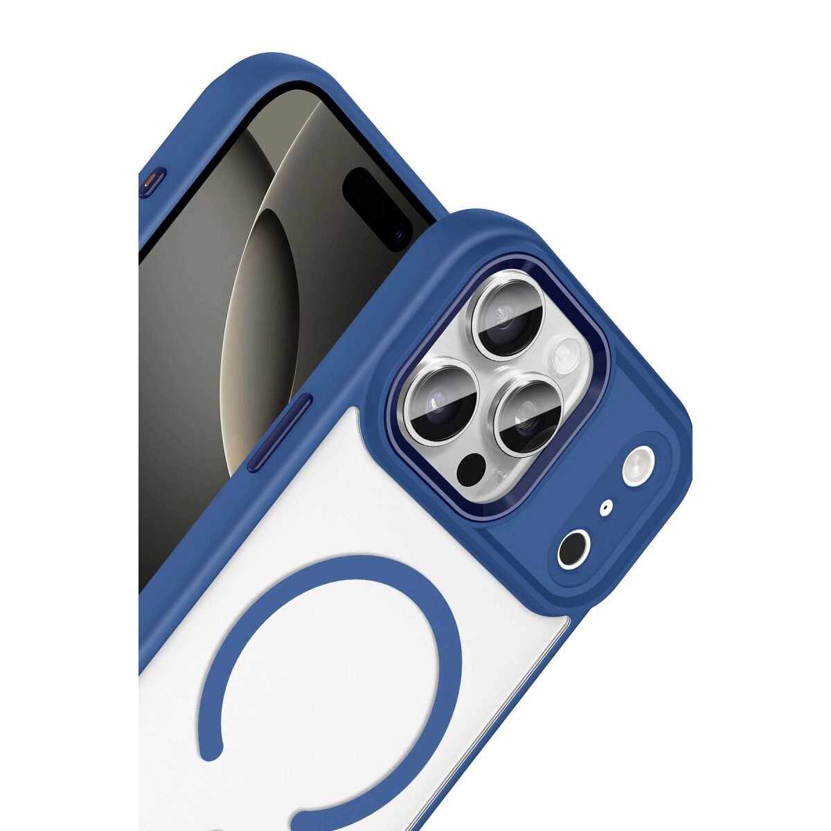Joko Apple İphone 17 Pro Max Terea Magsafe Kapak - Lacivert
