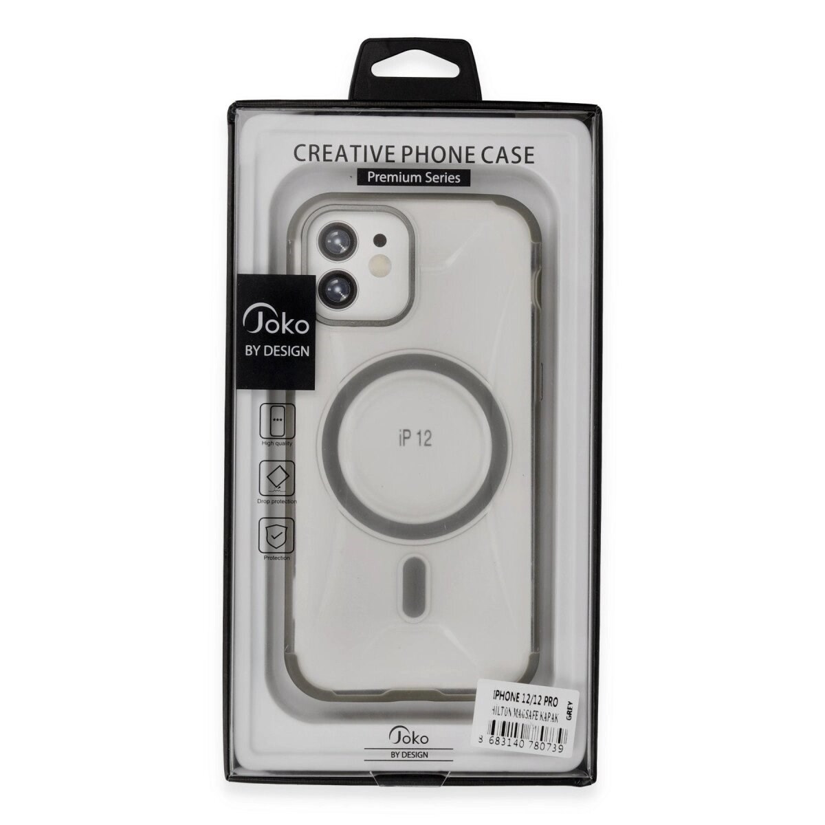 Joko İphone 12 Hilton Magsafe Kapak - Derin Mor