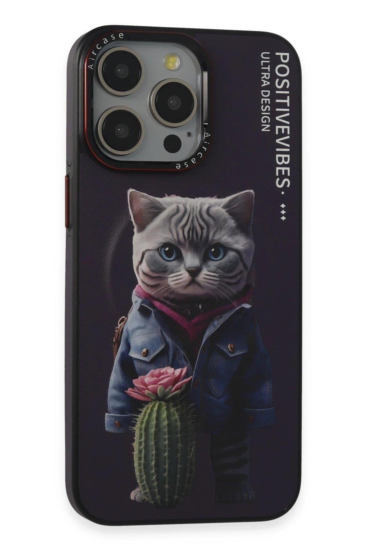 Joko iPhone 13 Pro Max Fun Magsafe Kapak - Derin Mor