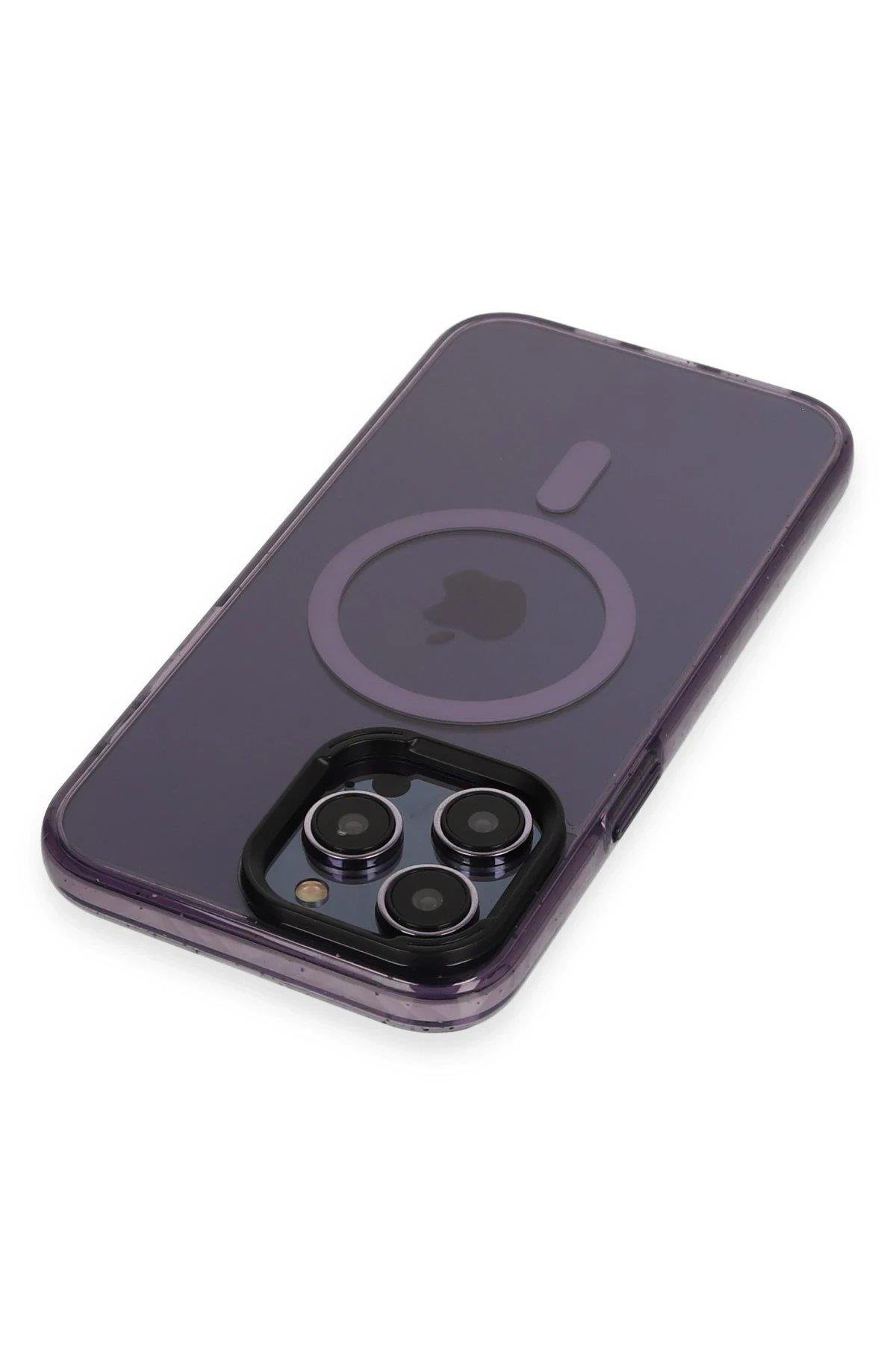 Joko iPhone 14 Pro Kılıf Tigra Magsafe Kapak - Derin Mor