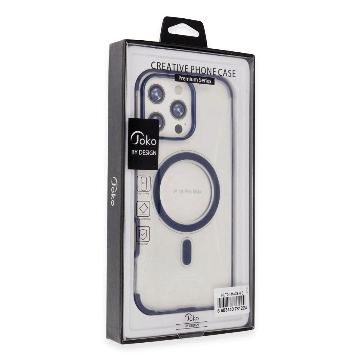 Joko İphone 14 Pro Max Hilton Magsafe Kapak - Lacivert