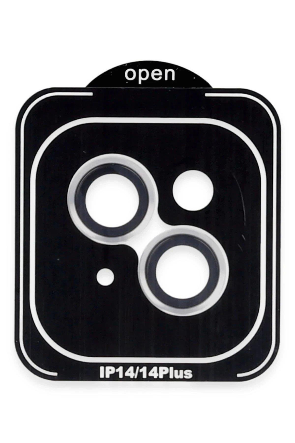 Joko iPhone 14 PVD Metal Kamera Lens - Gümüş