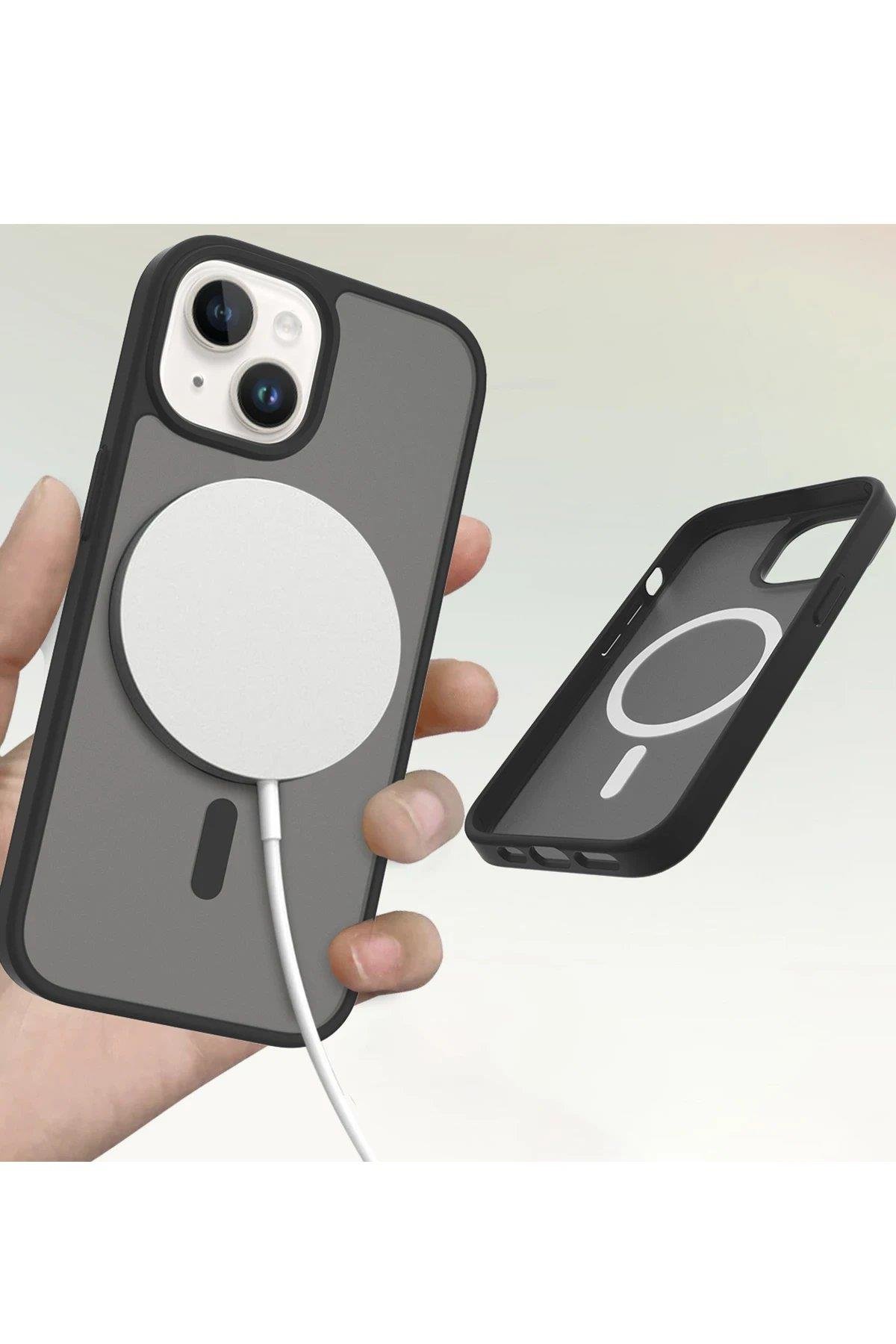 Joko iPhone 15 Jota Magsafe Kapak - Siyah