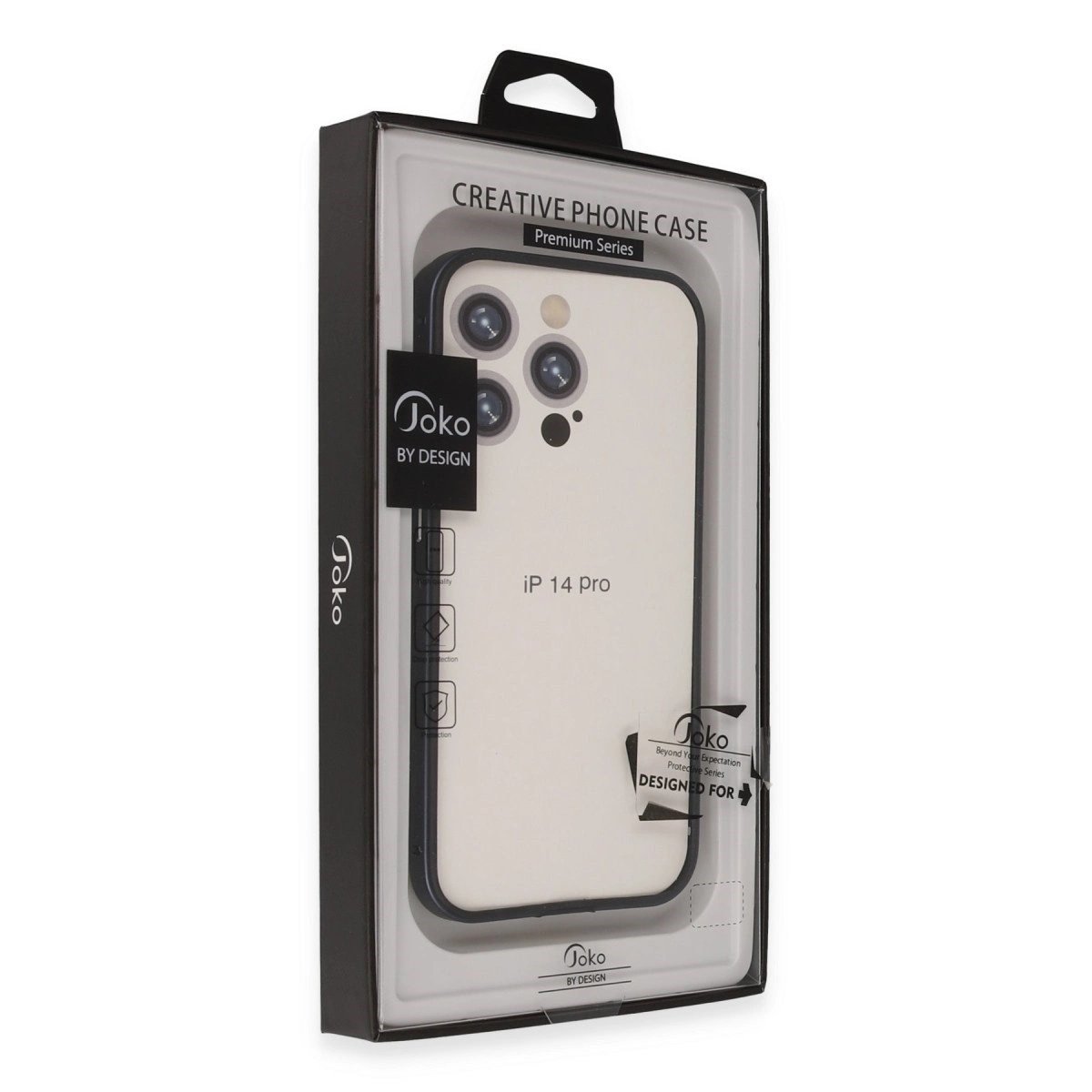 Joko İphone 15 Pro Max Land Bumper Koruma Kapak - Siyah