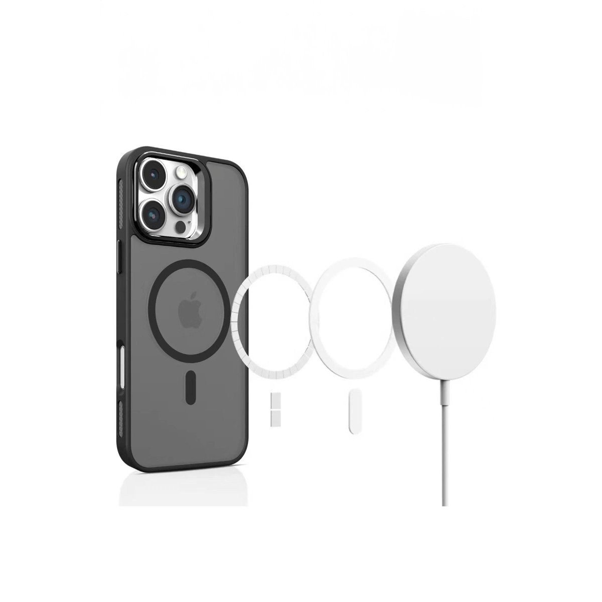 Joko İphone 16 Flet Lens Magsafe Kapak - Koyu Yeşil