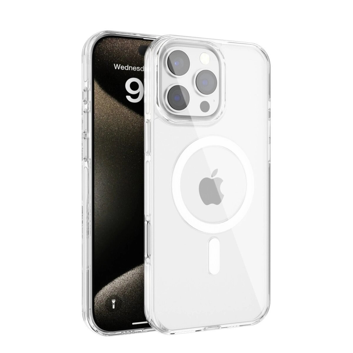 Joko İphone 16 Pro Max Gleam Pc Sert Magsafe Kılıf - Şeffaf