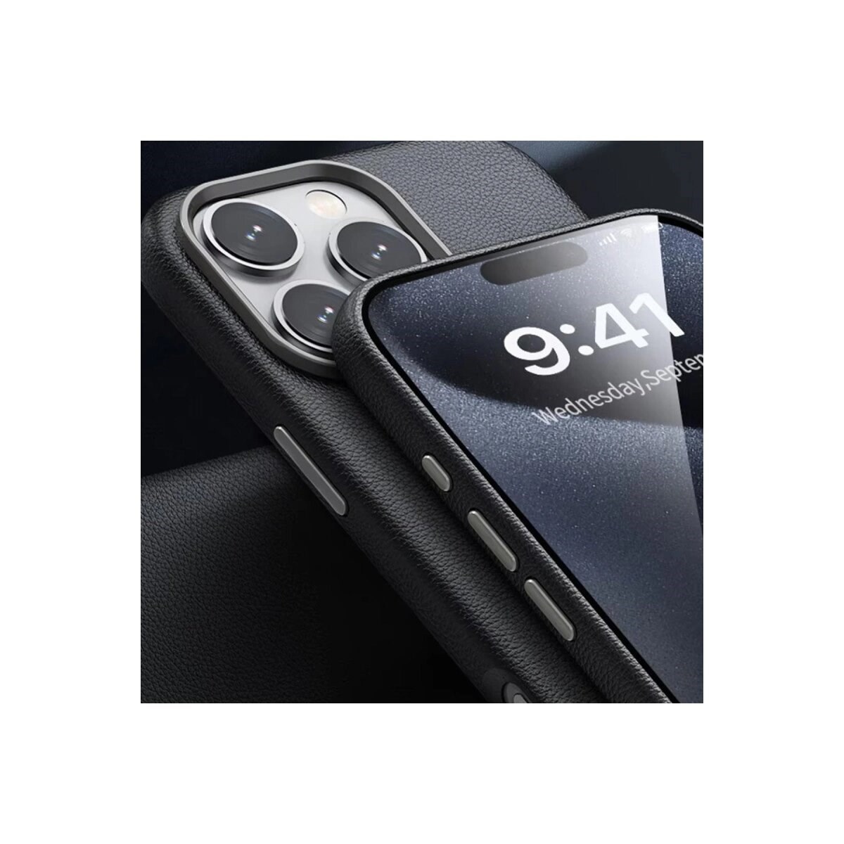 Joko İphone 16 Pro Max Wonder Deri Magsafe Kapak - Bronz