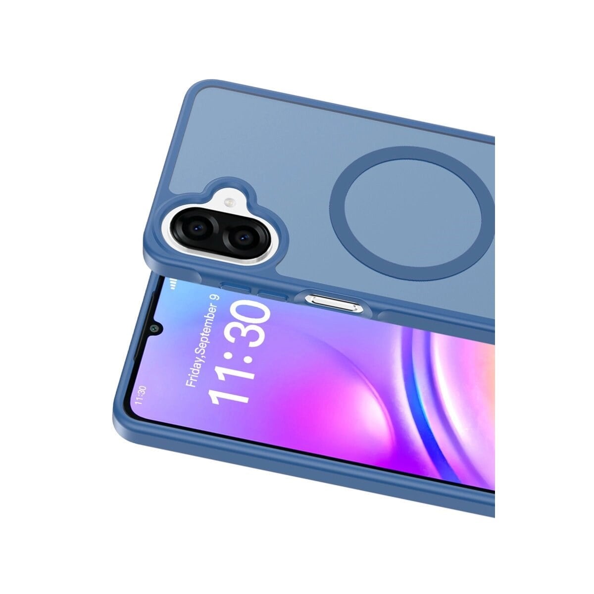 Joko Samsung Galaxy A07 4g Jota Magsafe Kapak - Lacivert