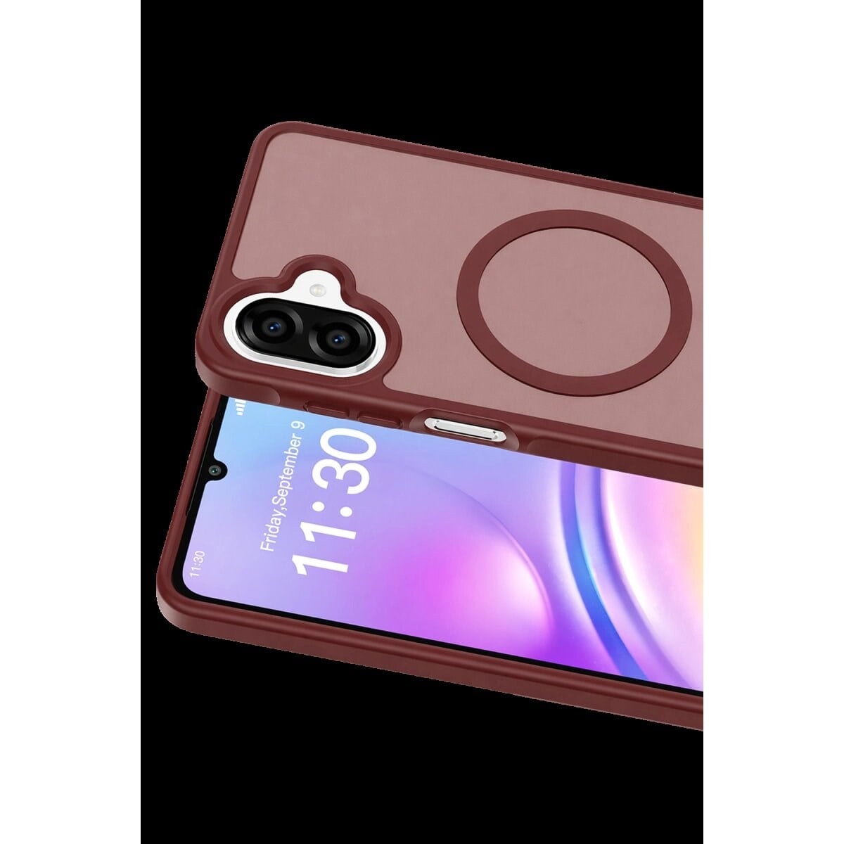 Joko Samsung Galaxy A07 4g Jota Magsafe Kapak - Bordo