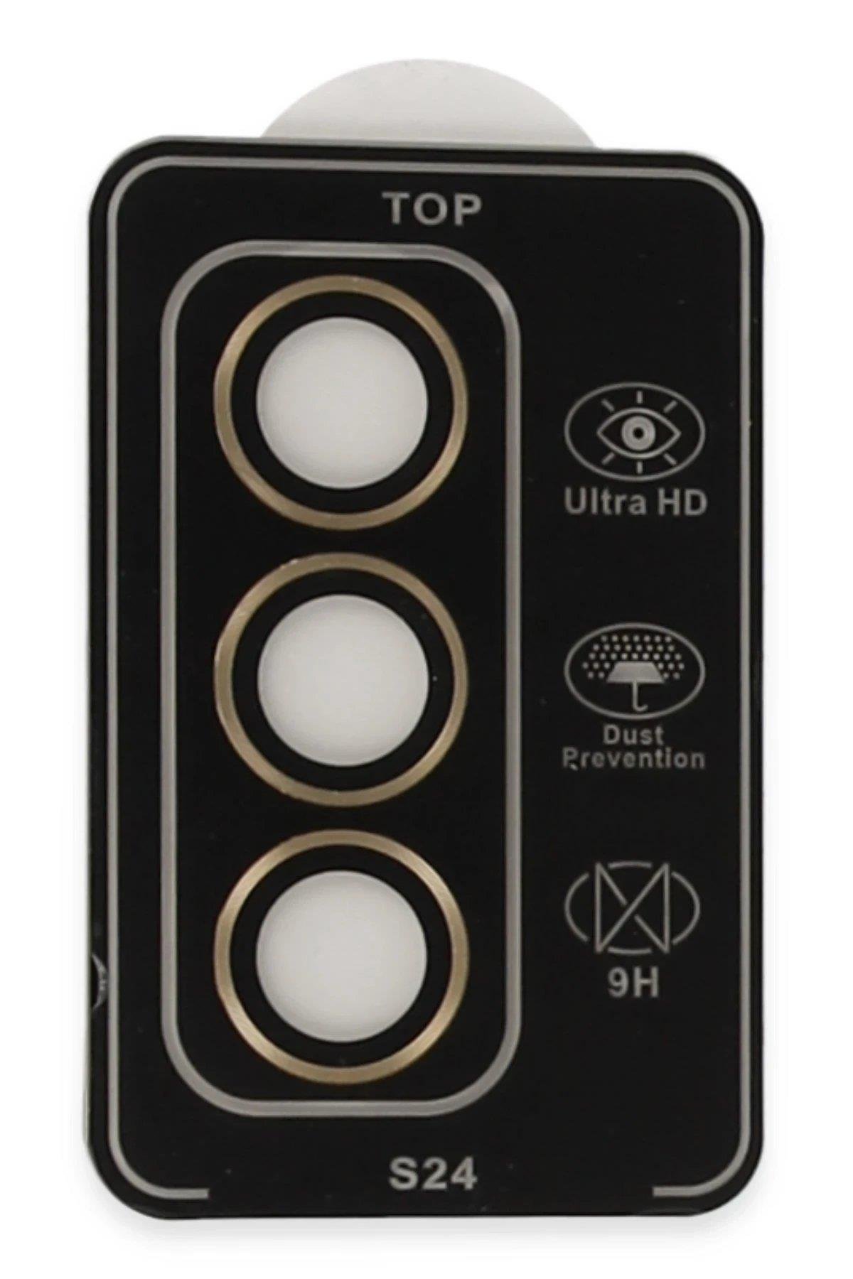 Joko Samsung Galaxy S24 PVD Metal Kamera Lens - Gold