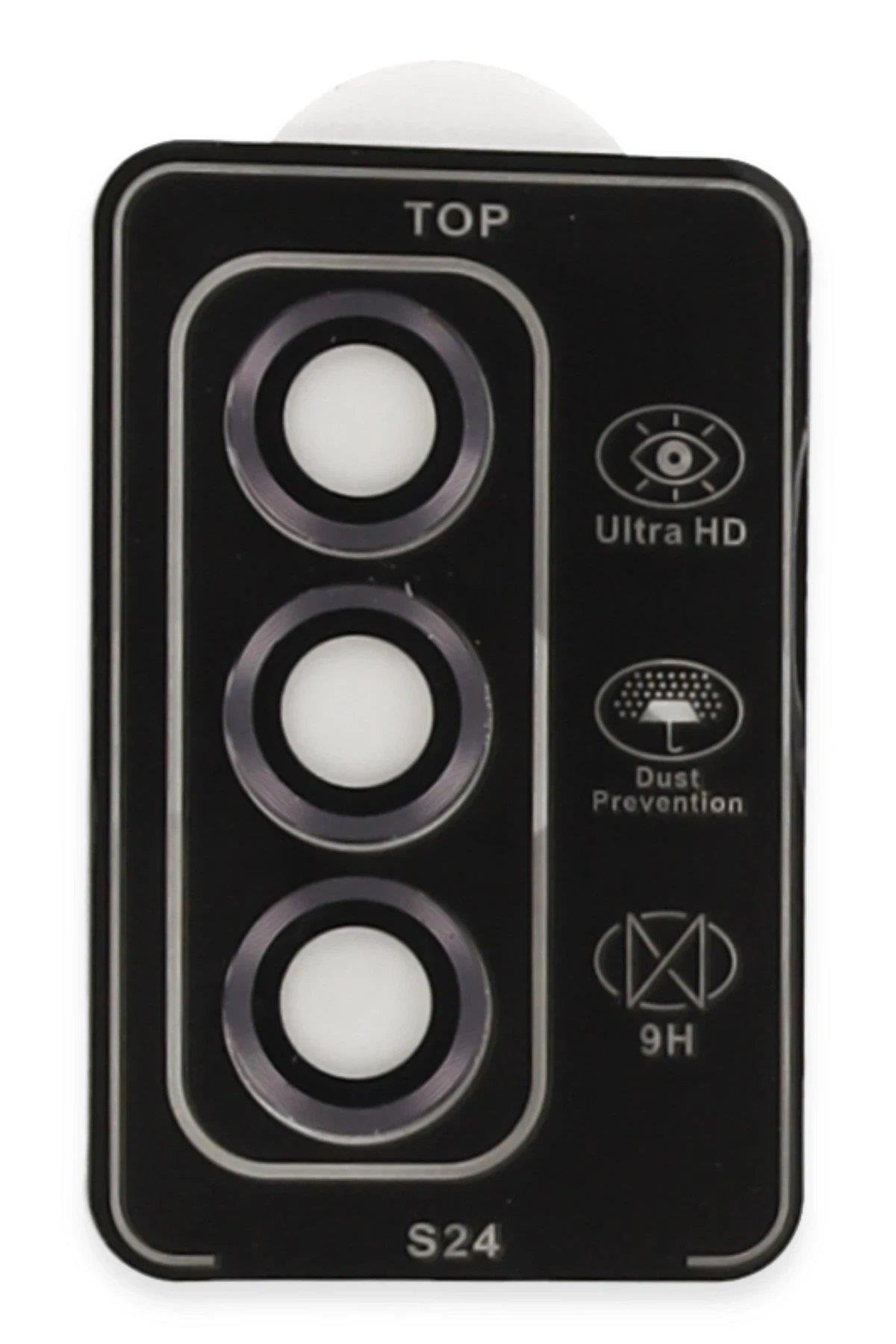 Joko Samsung Galaxy S24 PVD Metal Kamera Lens - Derin Mor