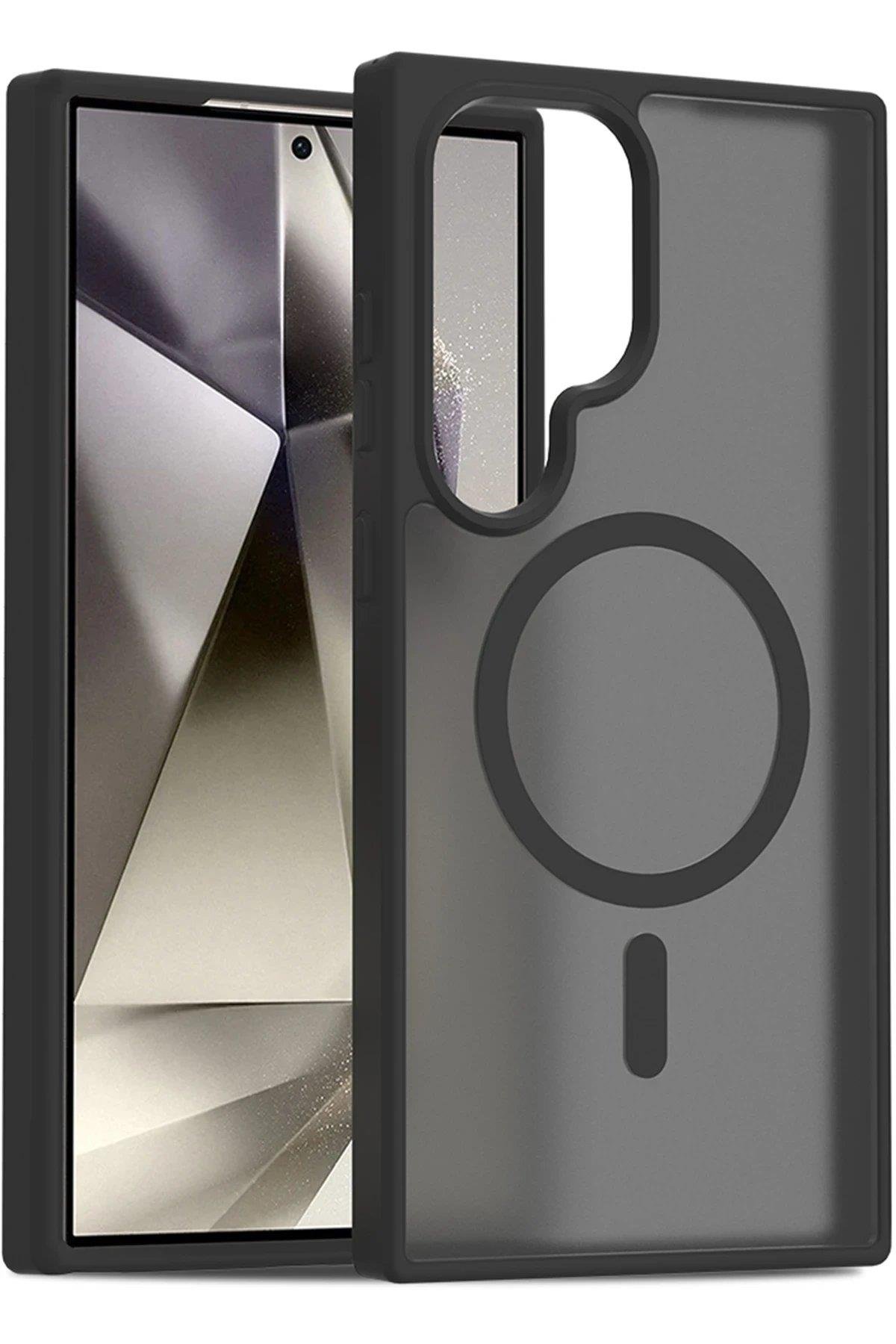 Joko Samsung Galaxy S24 Ultra Jota Magsafe Kapak - Siyah