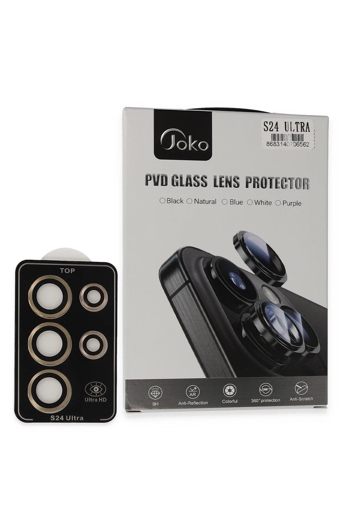 Joko Samsung Galaxy S24 Ultra PVD Metal Kamera Lens - Gold