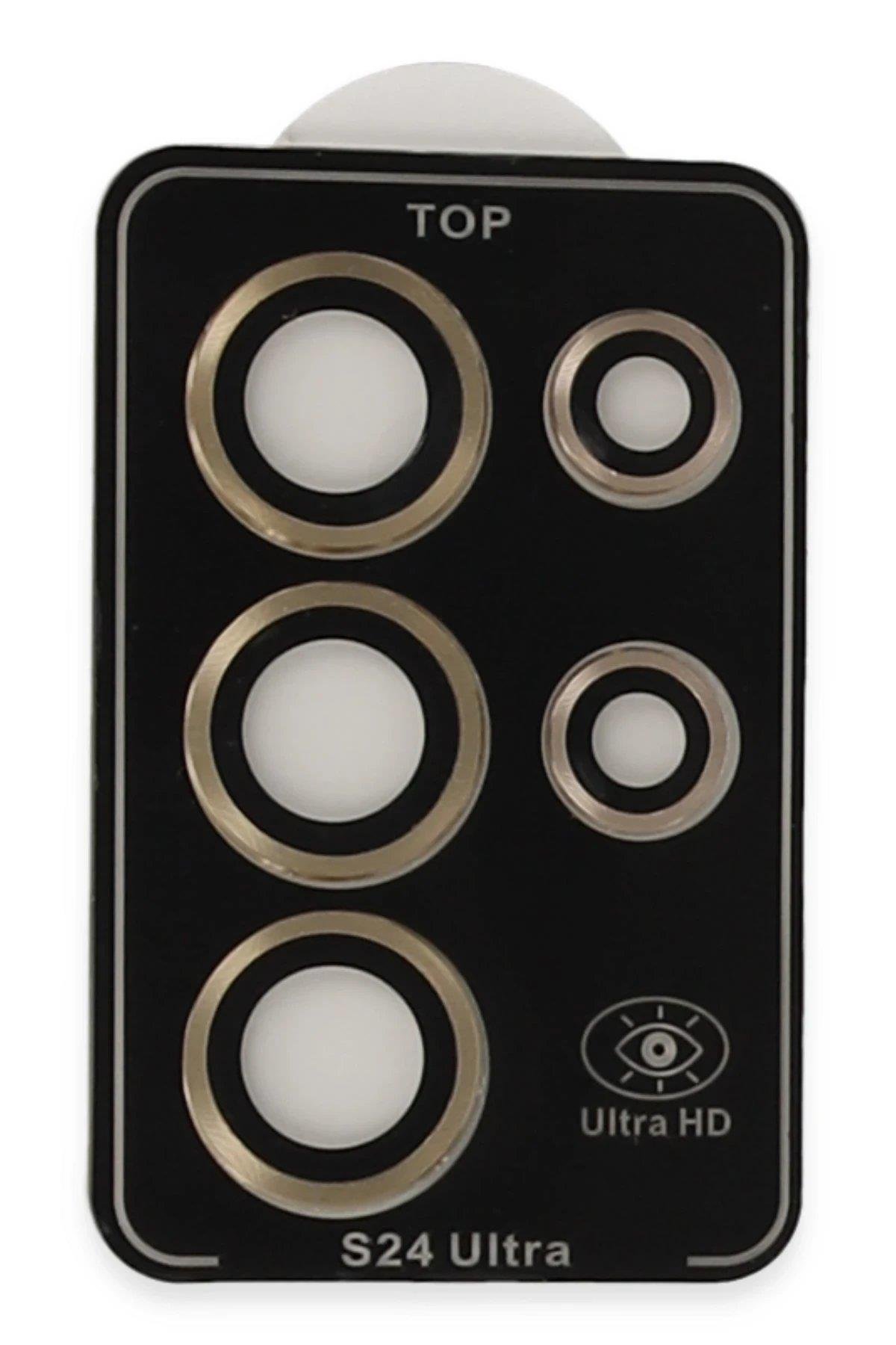 Joko Samsung Galaxy S24 Ultra PVD Metal Kamera Lens - Gold
