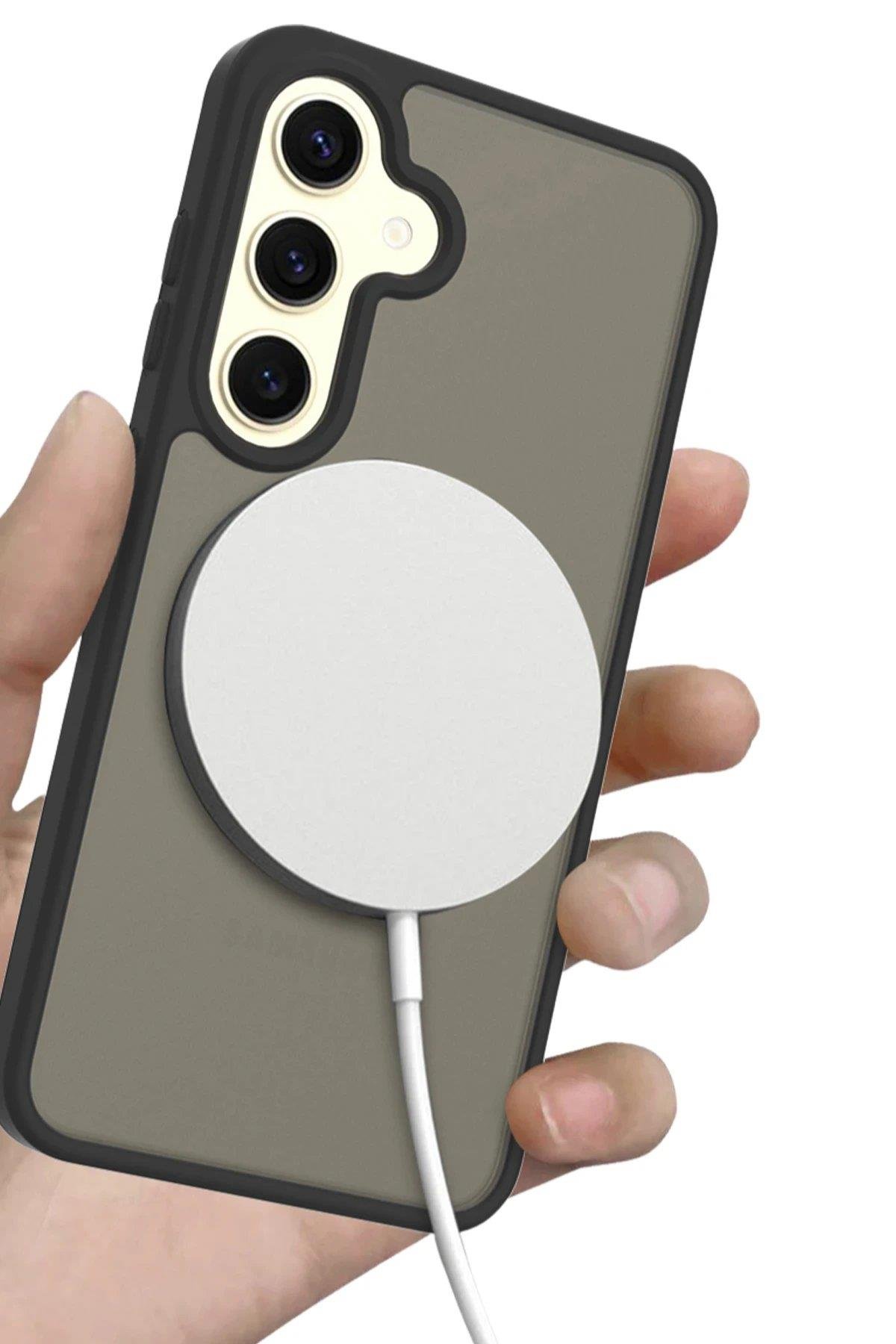 Joko Samsung Galaxy S25 Jota Magsafe Kapak - Titan Gri