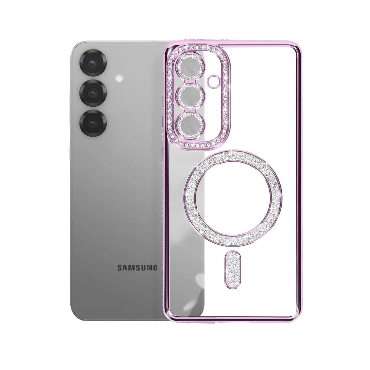 Joko Samsung Galaxy S26 Joke Simli Magneticsafe Kılıf - Derin Mor