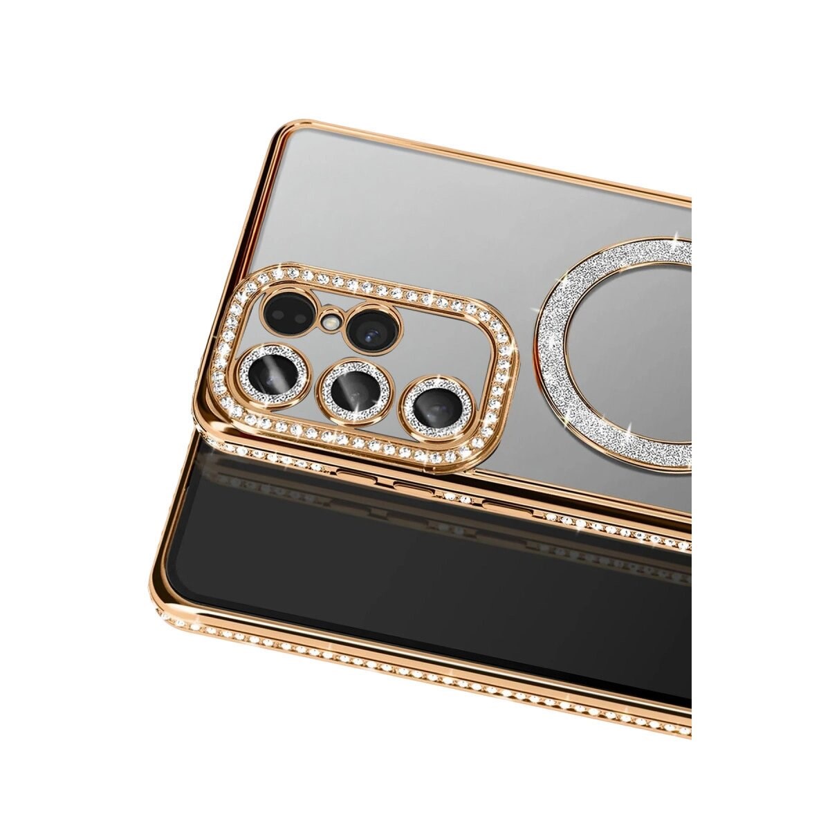 Joko Samsung Galaxy S26 Ultra Joke Simli Magneticsafe Kılıf - Gold