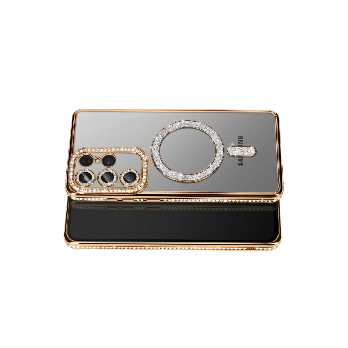 Joko Samsung Galaxy S26 Ultra Joke Simli Magneticsafe Kılıf - Gold