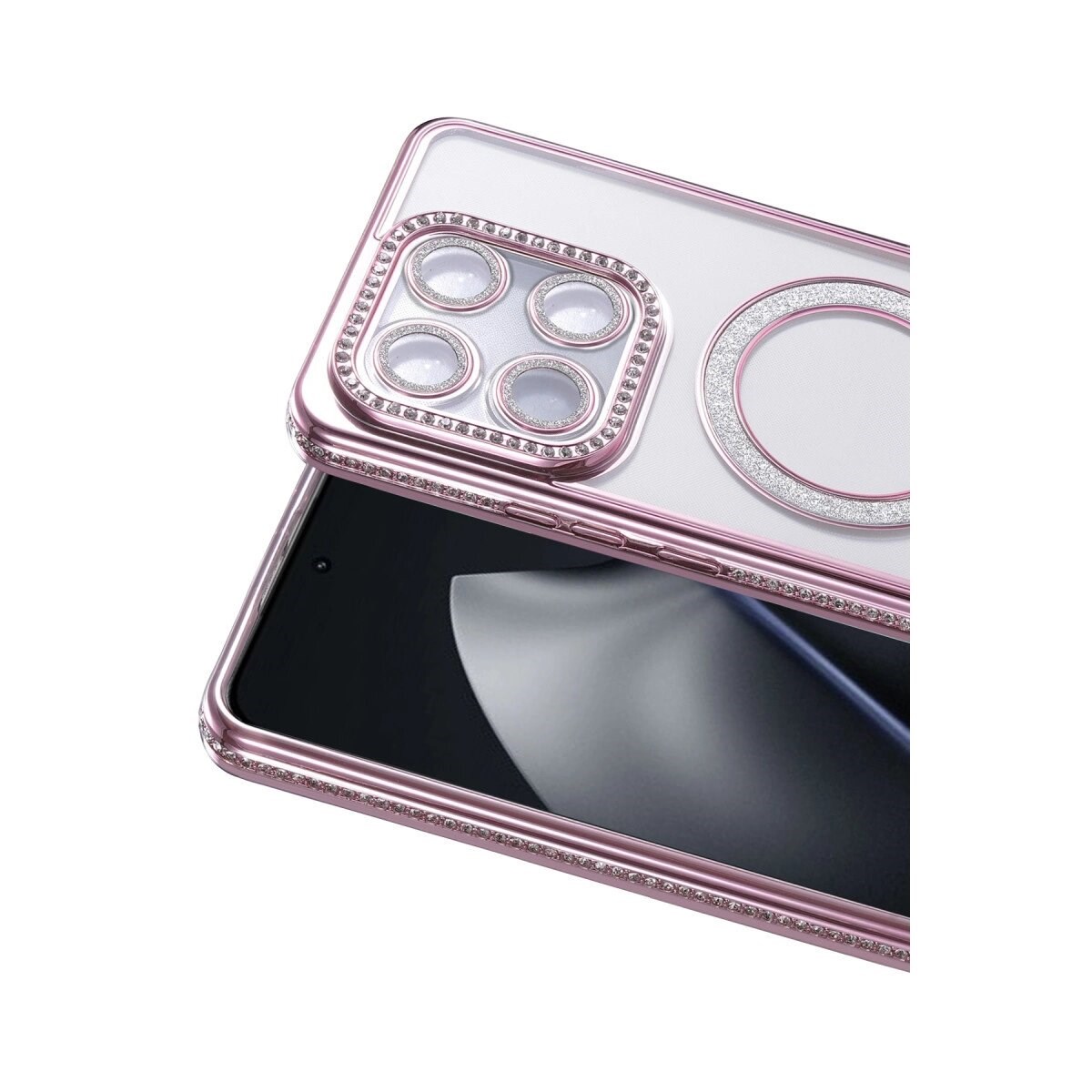 Joko Xiaomi Mi 15t Pro Joke Simli Magneticsafe Kılıf - Pembe