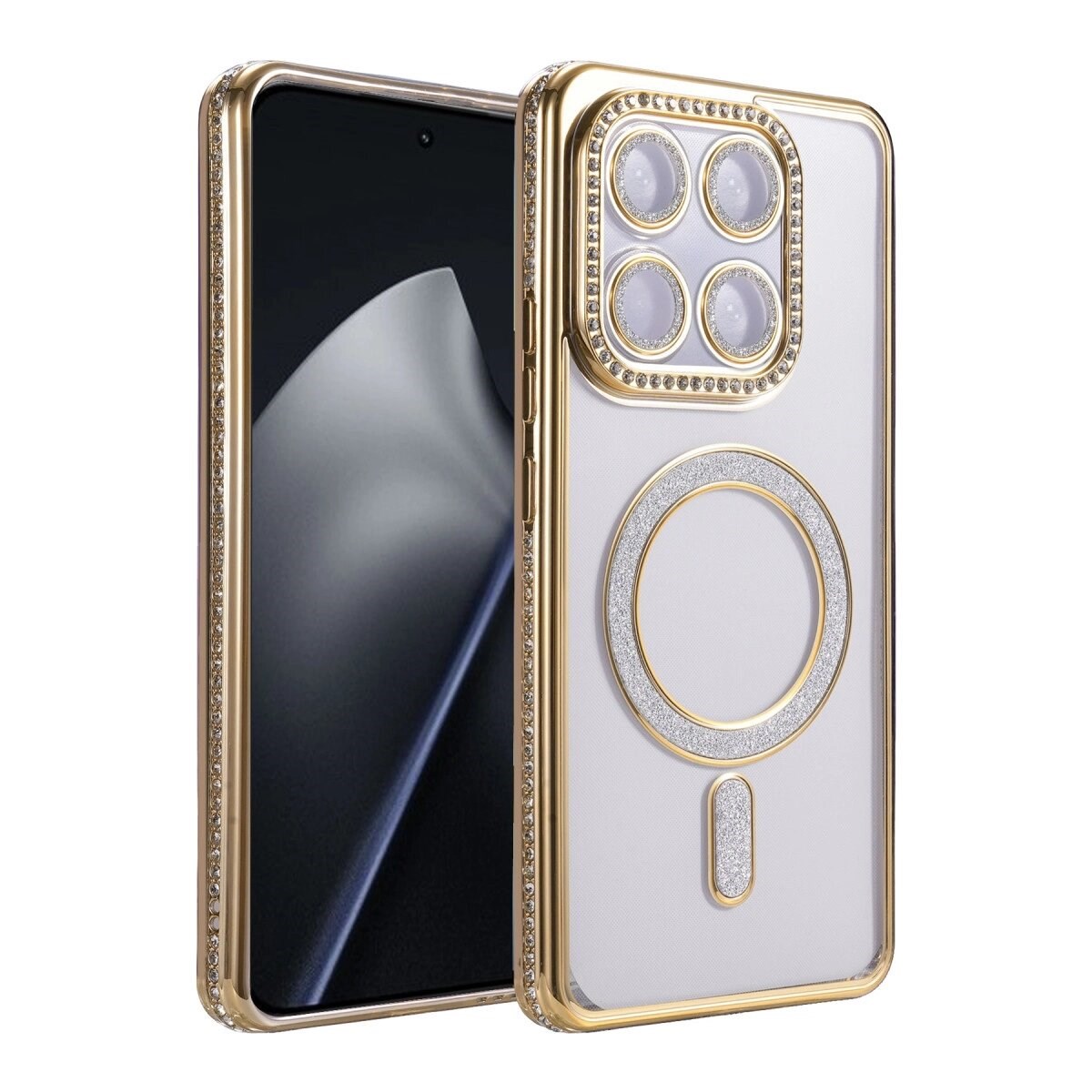 Joko Xiaomi Mi 15t Pro Joke Simli Magneticsafe Kılıf - Gold