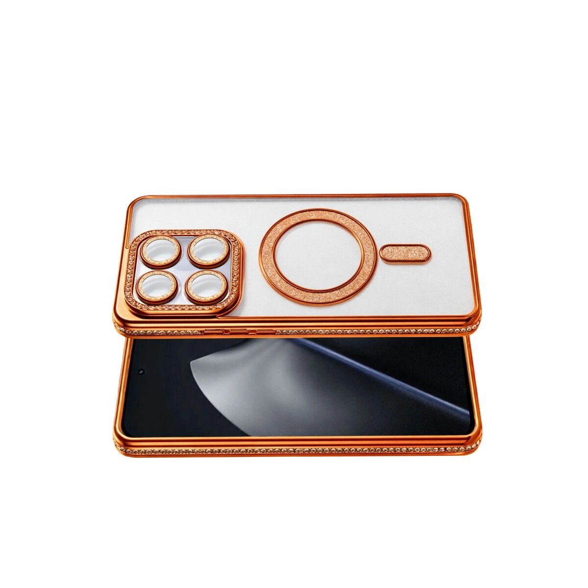 Joko Xiaomi Mi 15t Pro Joke Simli Magneticsafe Kılıf - Turuncu