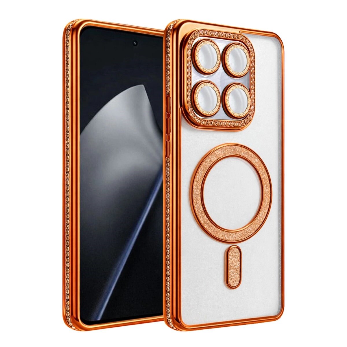 Joko Xiaomi Mi 15t Pro Joke Simli Magneticsafe Kılıf - Turuncu