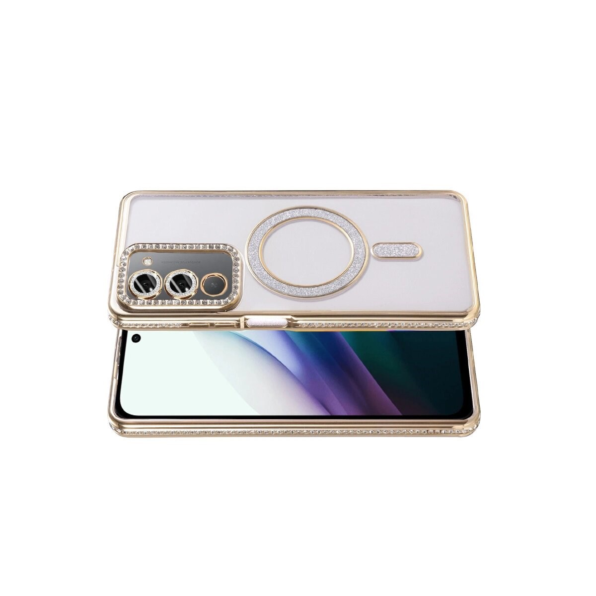 Joko Xiaomi Redmi 15 4g Joke Simli Magneticsafe Kılıf - Gold