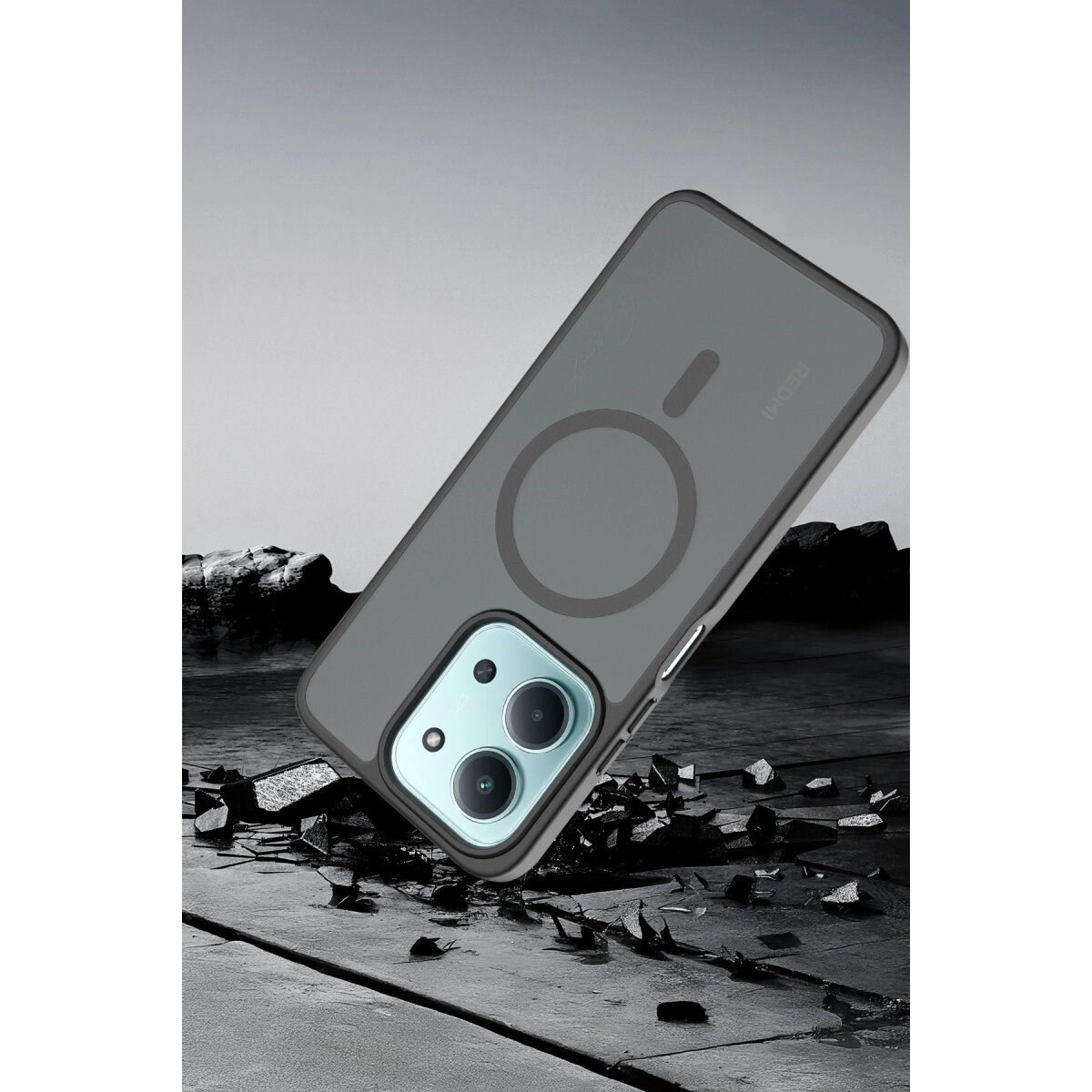 Joko Xiaomi Redmi 15c 4g Jota Magsafe Kapak - Siyah
