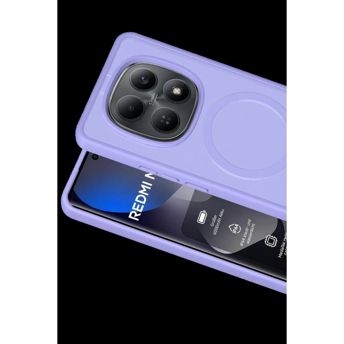 Joko Xiaomi Redmi Note 15 Pro 4g Jota Magsafe Kapak - Lila