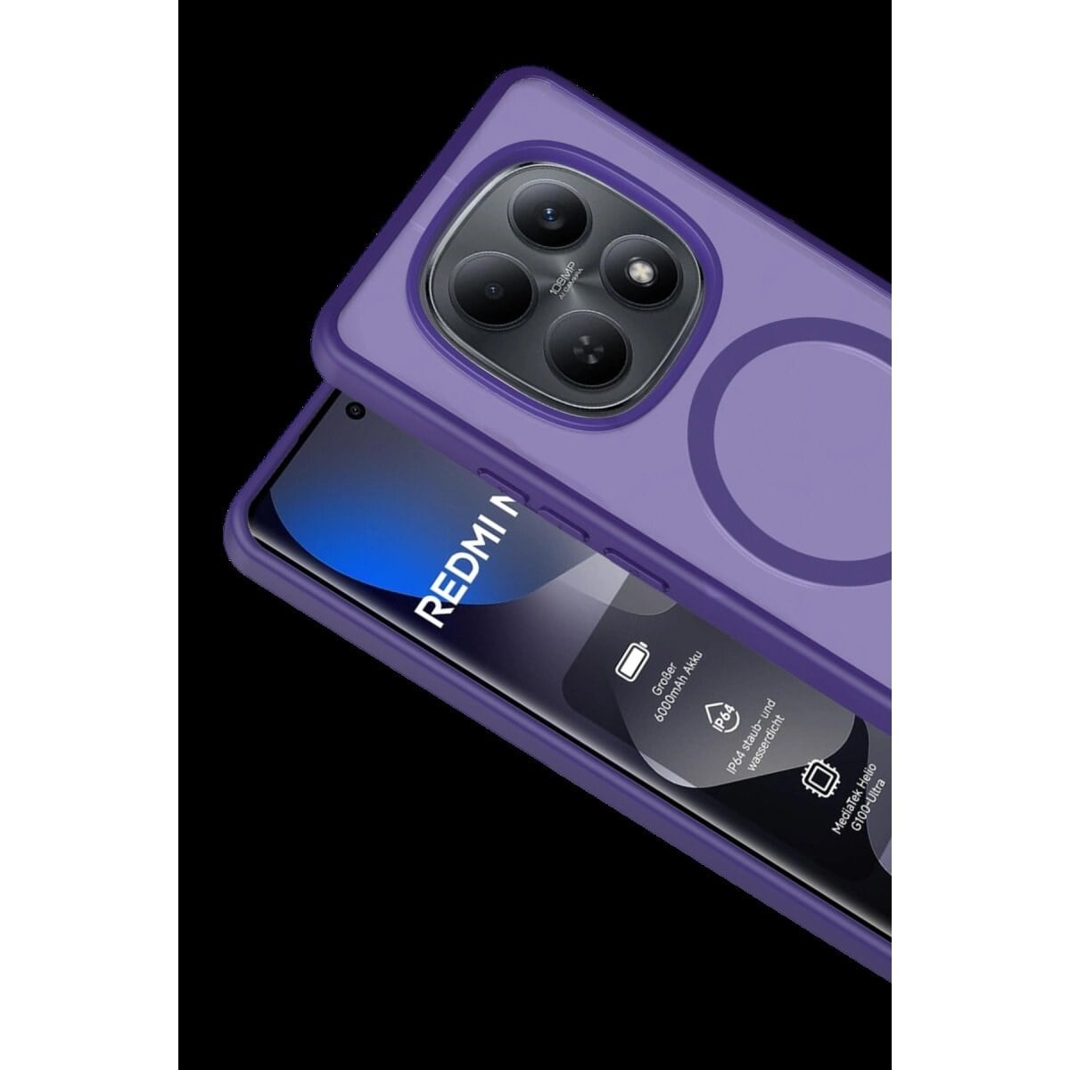 Joko Xiaomi Redmi Note 15 Pro Plus 5g Jota Magsafe Kapak - Derin Mor