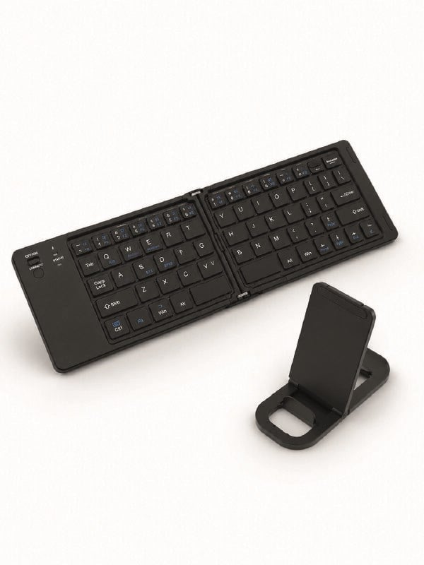 Kablosuz Katlanabilir Bluetooth Klavye Telefon Tablet Bilgisayar Uyumlu